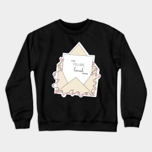 Note to self colored Crewneck Sweatshirt